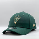 New Era Youth 9Forty NBA Milwaukee Bucks Dark Green Tonal