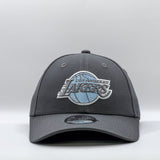 New Era Youth 9Forty NBA Los Angeles Lakers Dark Graphite Sky Blue