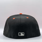 New Era 59Fifty MLB Script Baltimore Orioles Black