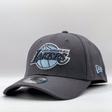 New Era 39Thirty NBA Los Angeles Lakers Graphite Sky Blue