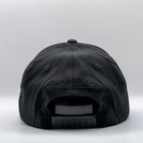 Mitchell & Ness NBA Flexfit 110 Black on Black Oklahoma City Thunder
