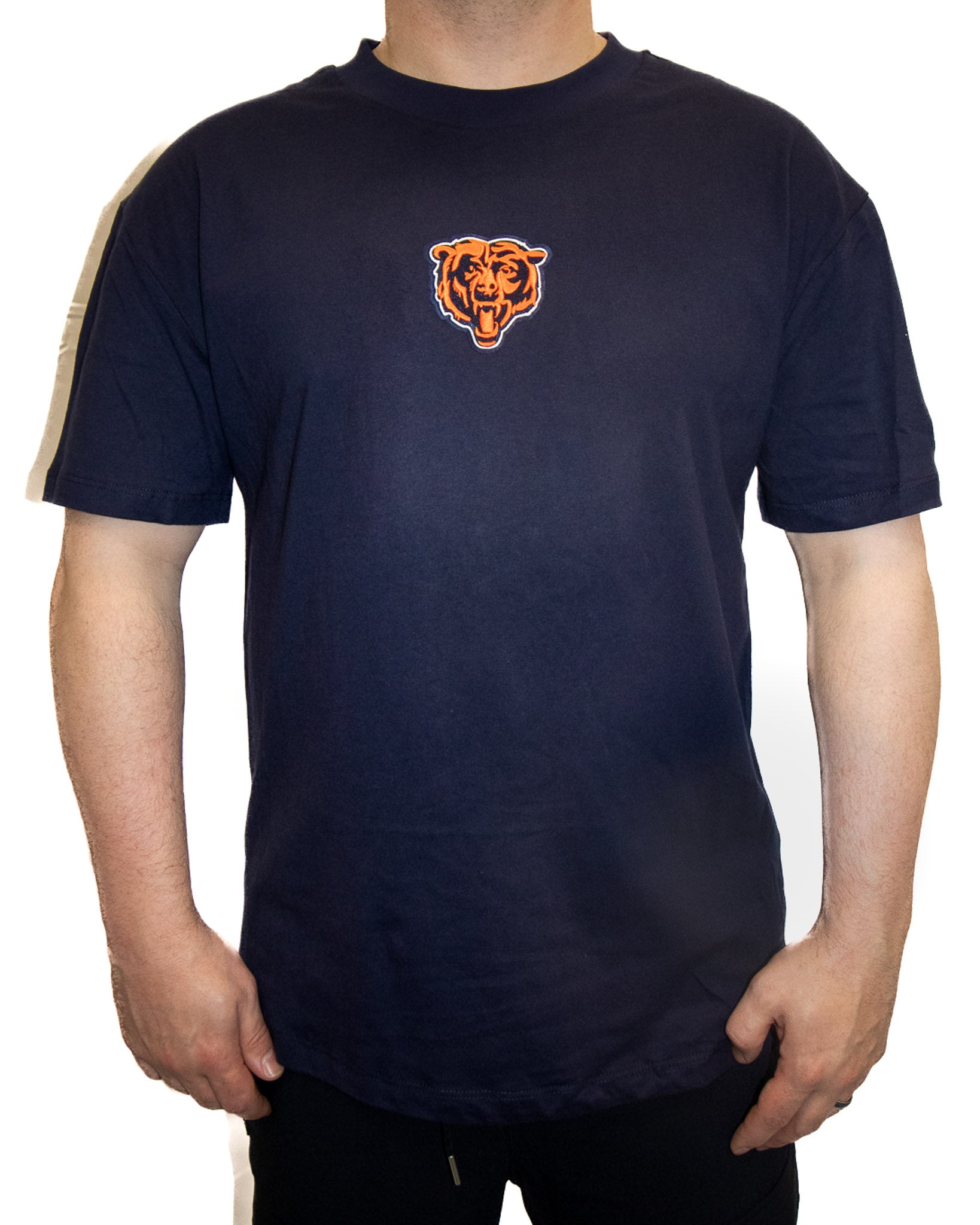 Pro Standard NFL Classic Icon Pro Drop Shoulder Tee Chicago Bears Midnight Navy