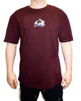 Pro Standard NHL Classic Icon Pro Drop Shoulder Tee Colorado Avalanche Wine