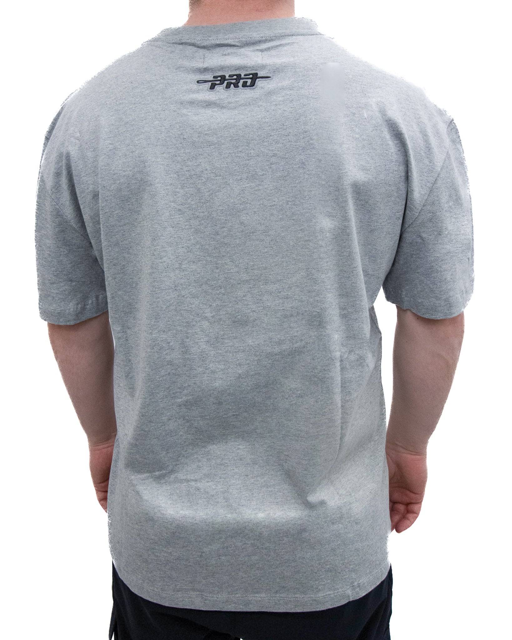 Pro Standard NFL Classic Icon Pro Drop Shoulder Tee Miami Dolphins Heather Grey