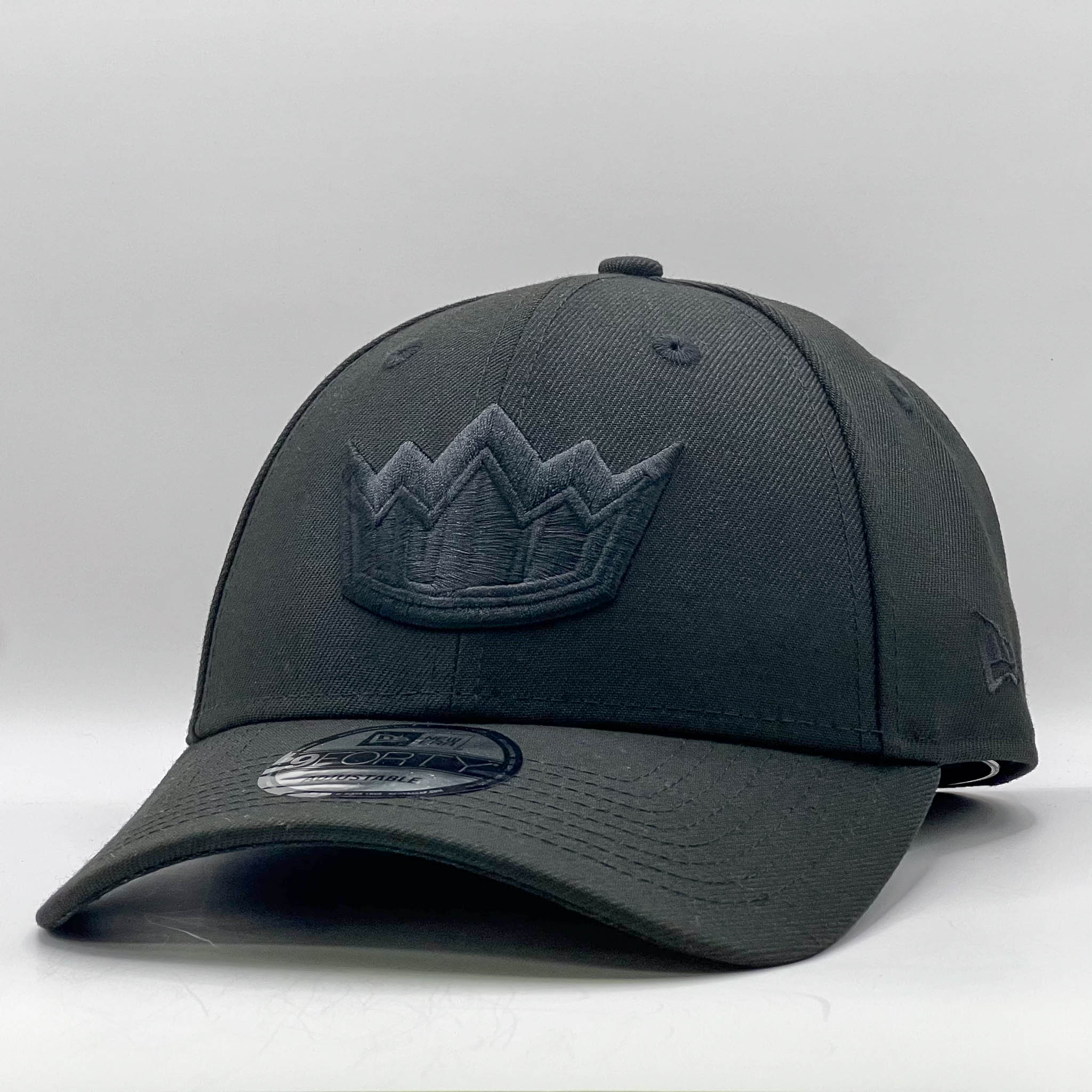 New Era 9Forty NBL Black On Black Sydney Kings
