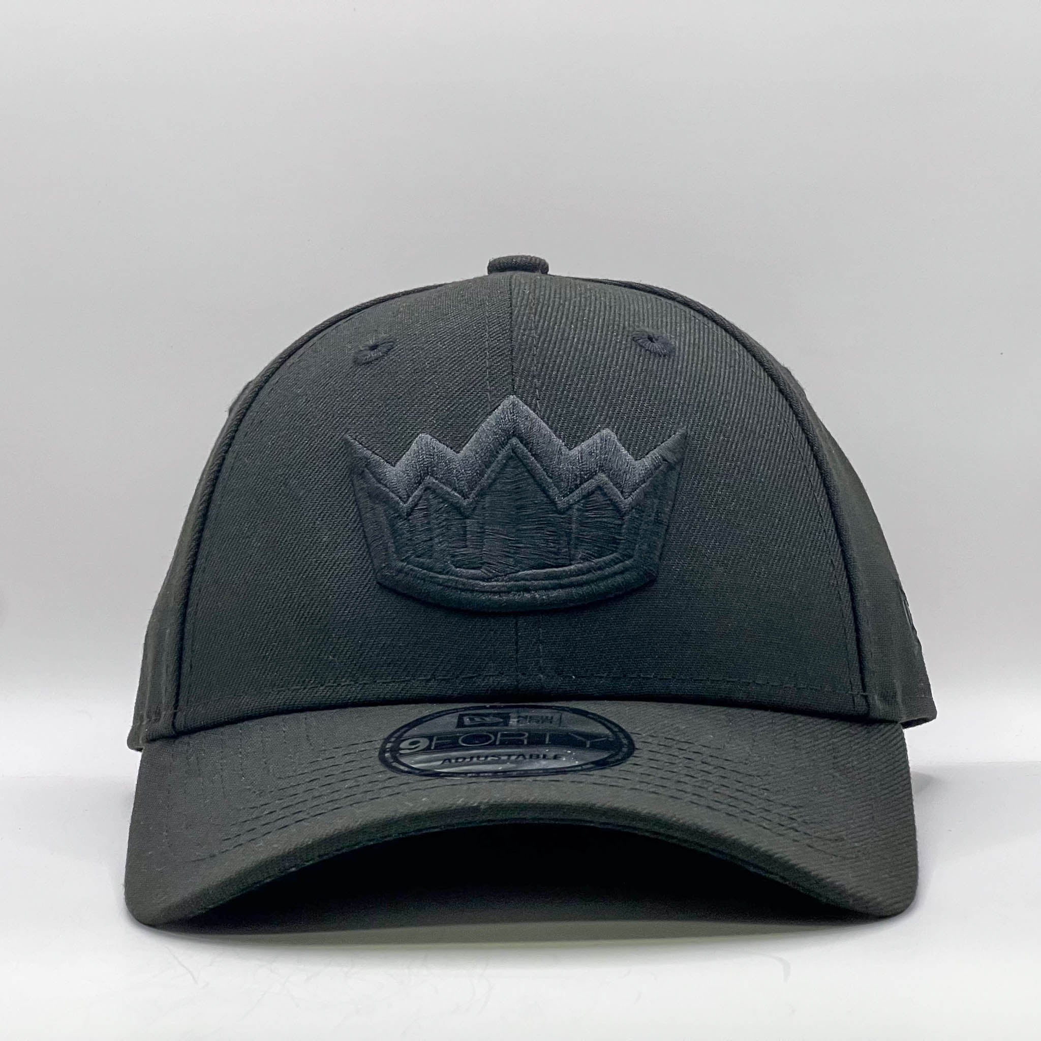 New Era 9Forty NBL Black On Black Sydney Kings