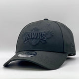 New Era 9Forty NBL Black On Black Illawarra hawks