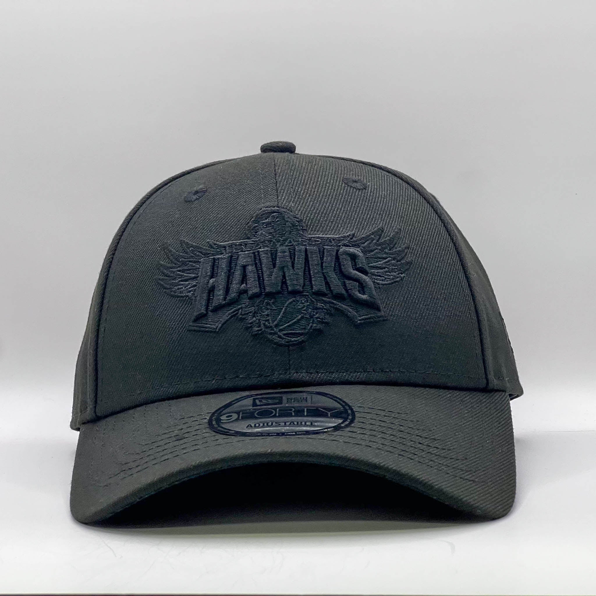 New Era 9Forty NBL Black On Black Illawarra hawks