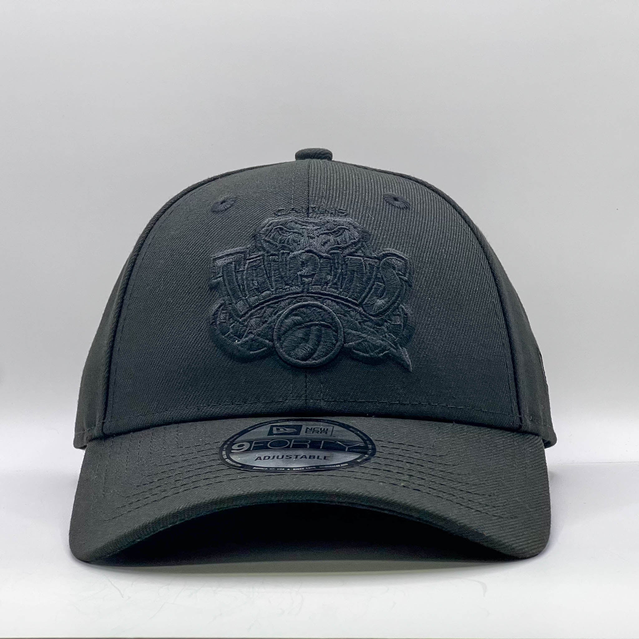 New Era 9Forty NBL Black On Black Cairns Taipans