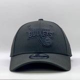 New Era 9Forty NBL Black On Black Brisbane Bullets