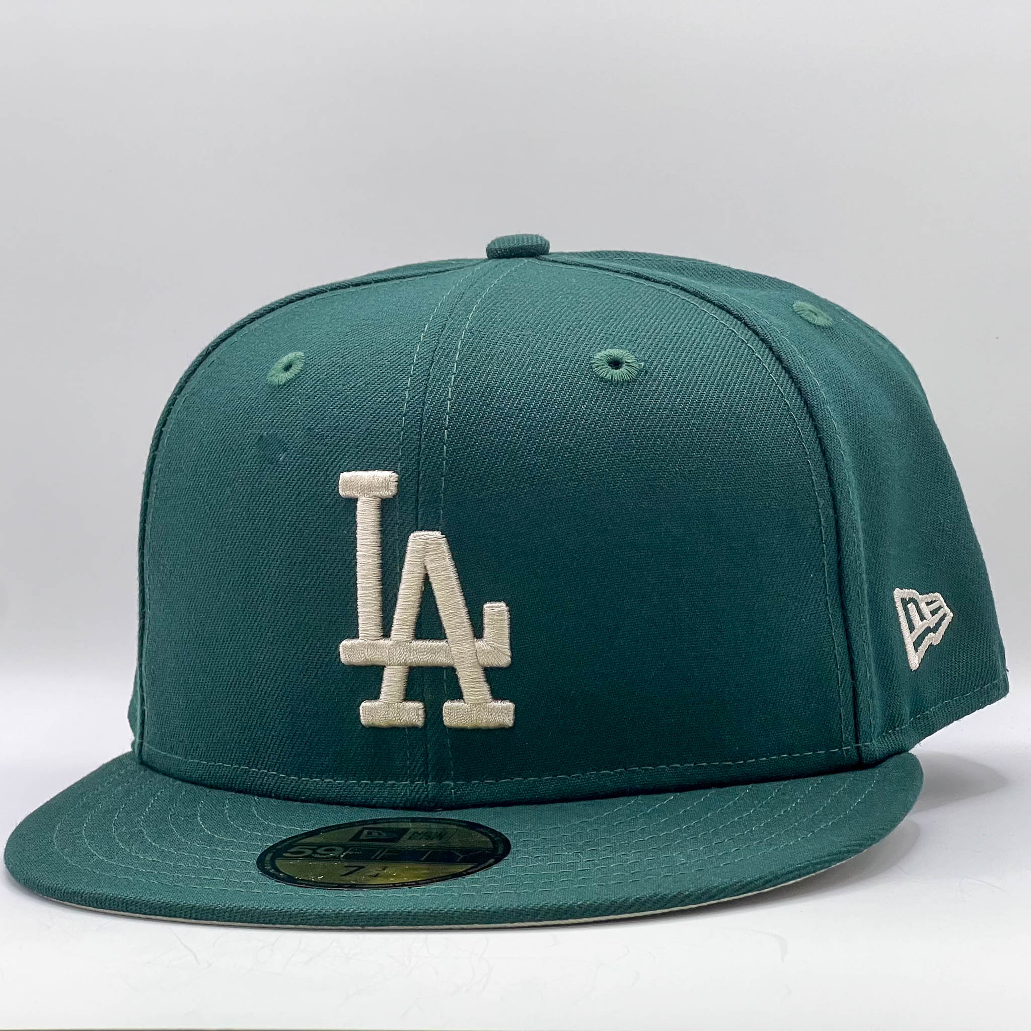 New Era 59Fifty MLB Los Angeles Dodgers Dark Green Stone