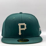 New Era 59Fifty MLB Pittsburgh Pirates Dark Green Stone