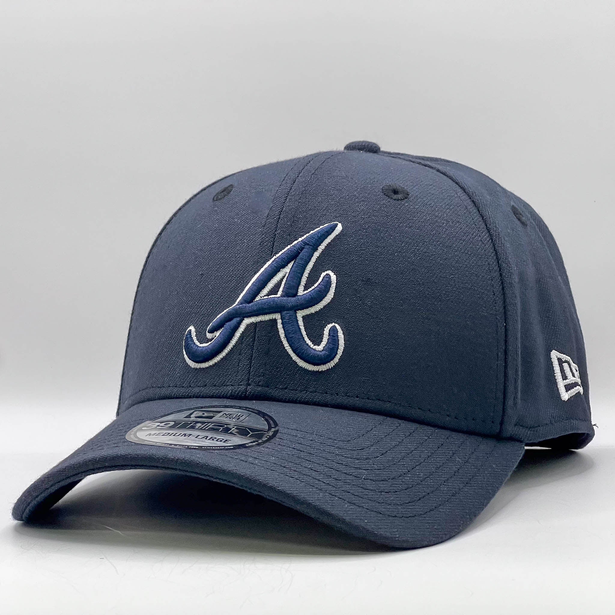 New Era 39Thirty MLB Atlanta Braves Navy White