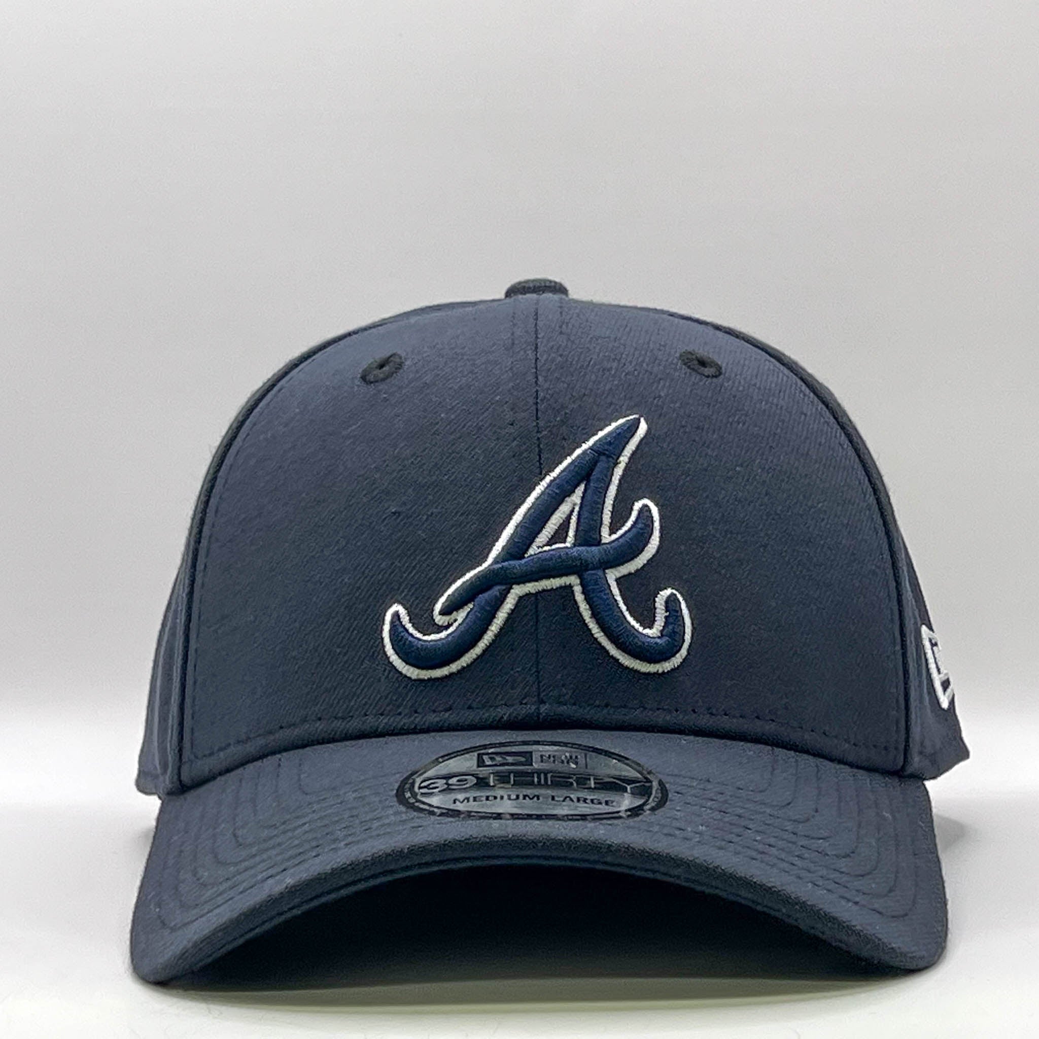 New Era 39Thirty MLB Atlanta Braves Navy White