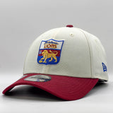 New Era 9Forty Snapback AFL Retro 2Tone Chrome Brisbane Lions