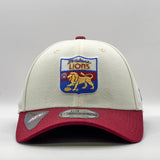 New Era 9Forty Snapback AFL Retro 2Tone Chrome Brisbane Lions