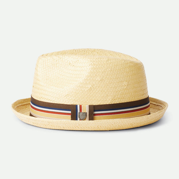 Brixton Castor Fedora Tan