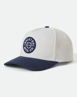 Brixton Crest C MP Snapback Mood Indigo/Off White