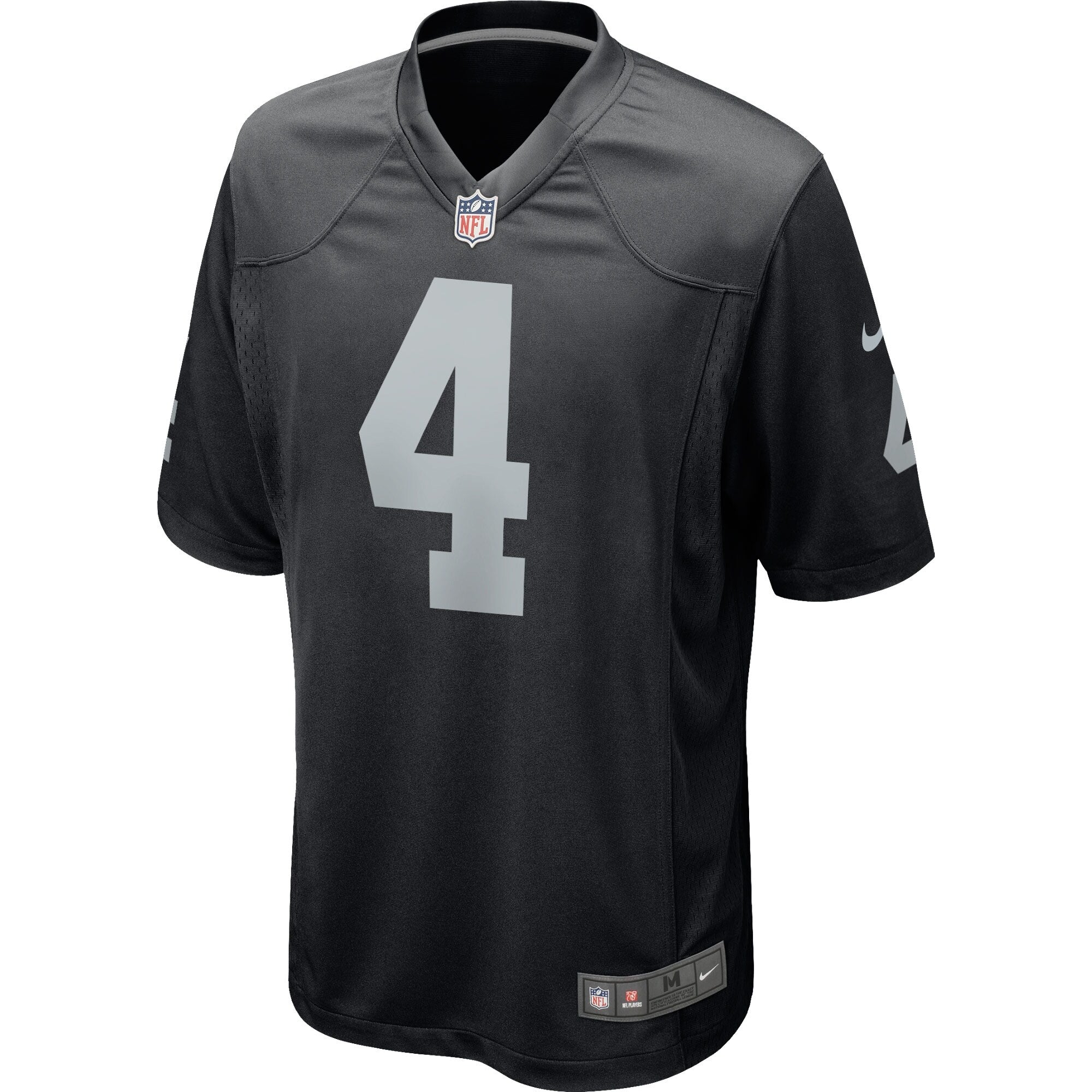 Nike NFL Game Jersey Las Vegas Raiders Derek Carr #4 Black