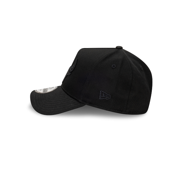 New Era 9Forty A-Frame NBA Black On Black Chicago Bulls
