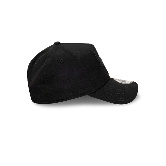 New Era 9Forty A-Frame NBA Black On Black Chicago Bulls