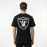 Majestic NFL Gel Logo Tee Las Vegas Raiders Black