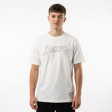 Mitchell & Ness NBA Team IP Tee Los Angeles Lakers White