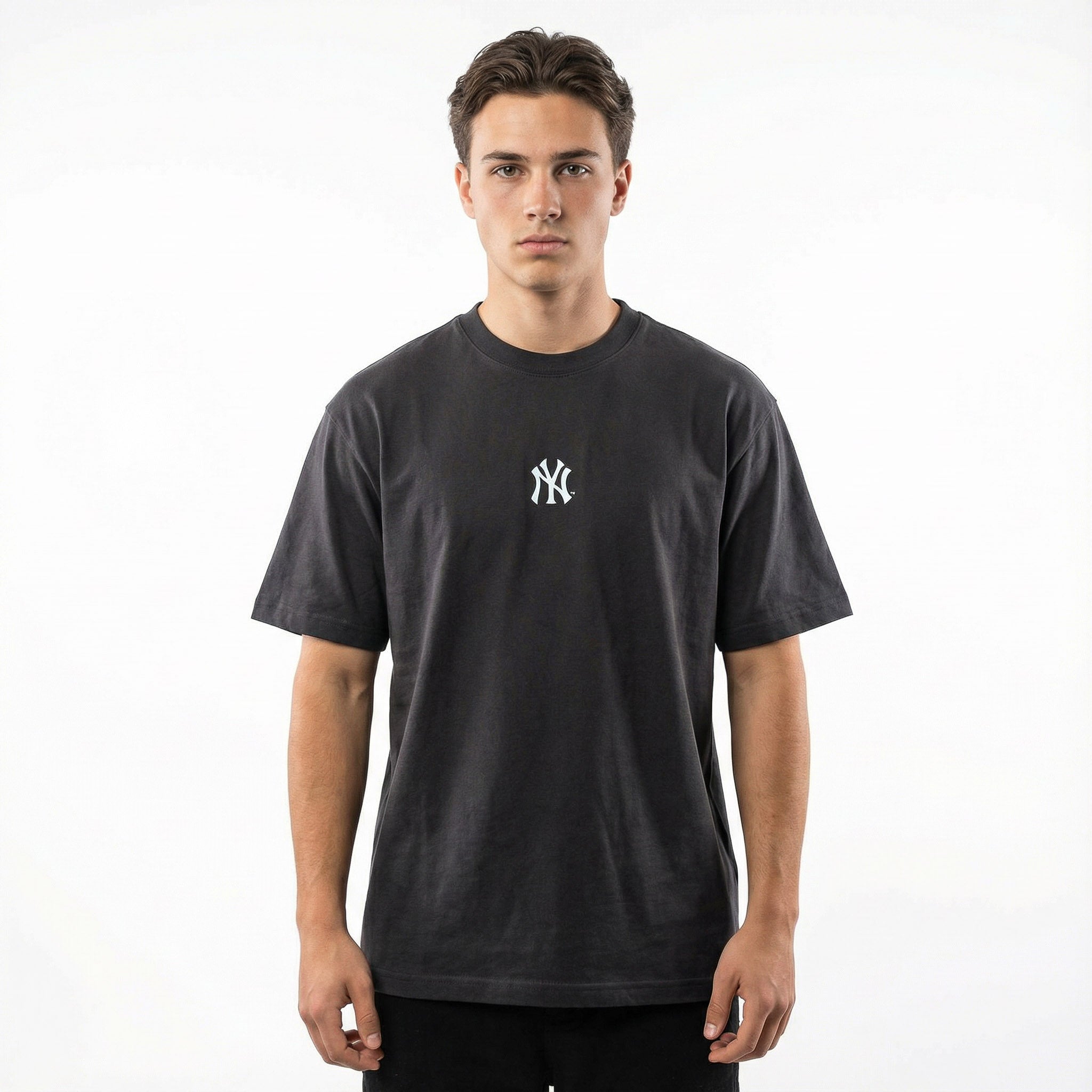 Majestic MLB Gel Logo Tee New York Yankees Black