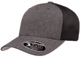 Flexfit 110 Mesh Trucker Melange Charcoal Black