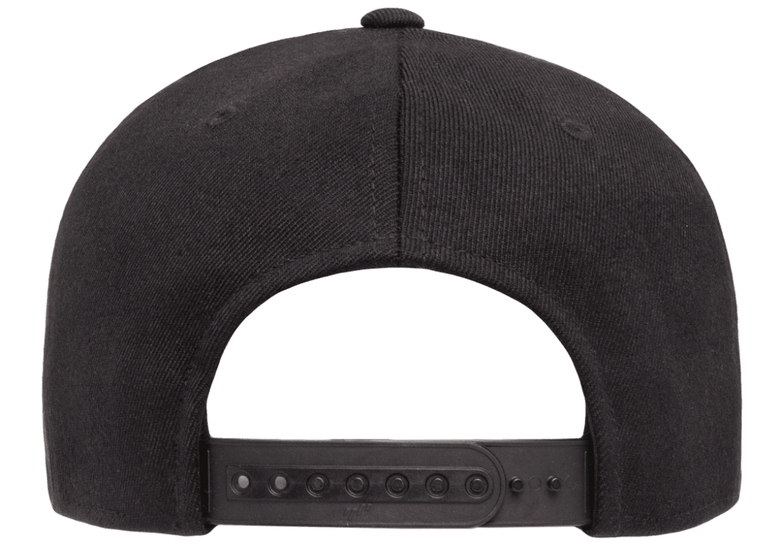 Flexfit 110 Premium Flat Peak Black