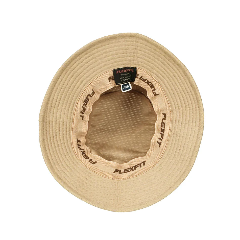 Flexfit Cool and Dry Mesh Bucket Hat Khaki