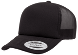 Flexfit Hi Crown Trucker Black