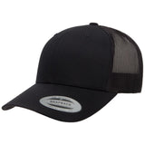 Flexfit Youth Retro Trucker Black
