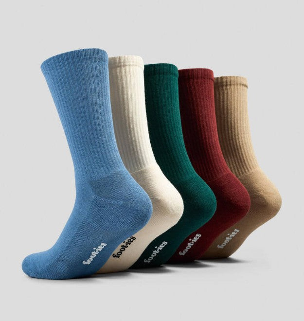 Foot-ies Blaze 5 Pack Sneaker Socks Retro Pack