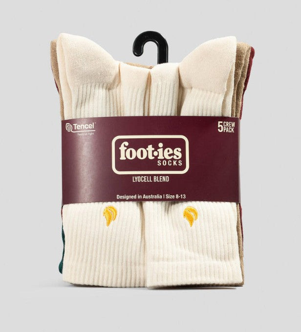 Foot-ies Blaze 5 Pack Sneaker Socks Retro Pack