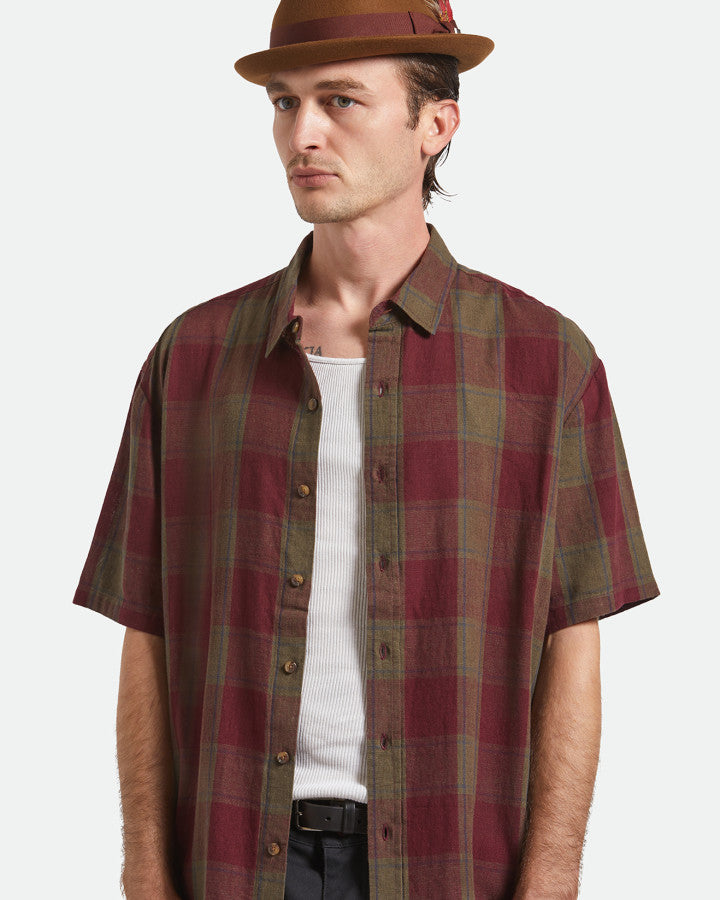 Brixton Gain Fedora Coffee/Chestnut