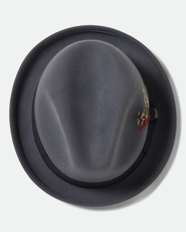 Brixton Gain Fedora Future Grey