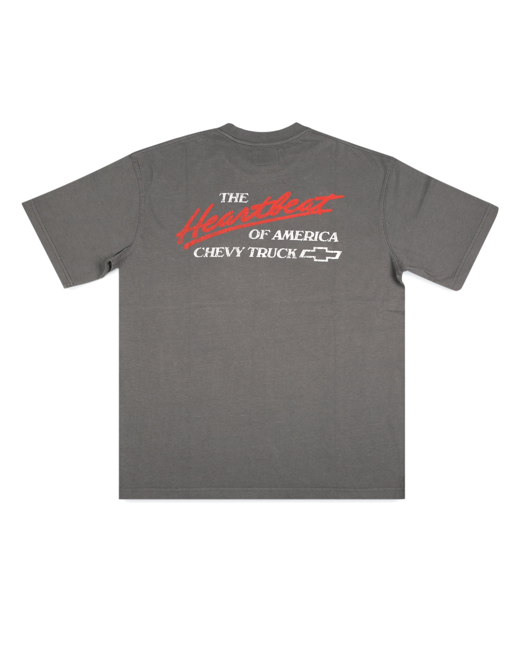 Gilroy Chevrolet Heritage Stamp Vintage Tee Faded Black