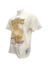 Mitchell & Ness NBA Hardlight Tee Los Angeles Lakers Ecru