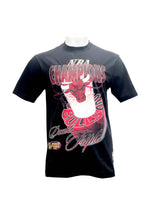 Mitchell & Ness NBA Hardlight Tee Chicago Bulls Faded Black