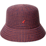 Kangol Grid Knit Bucket Hazy Indigo