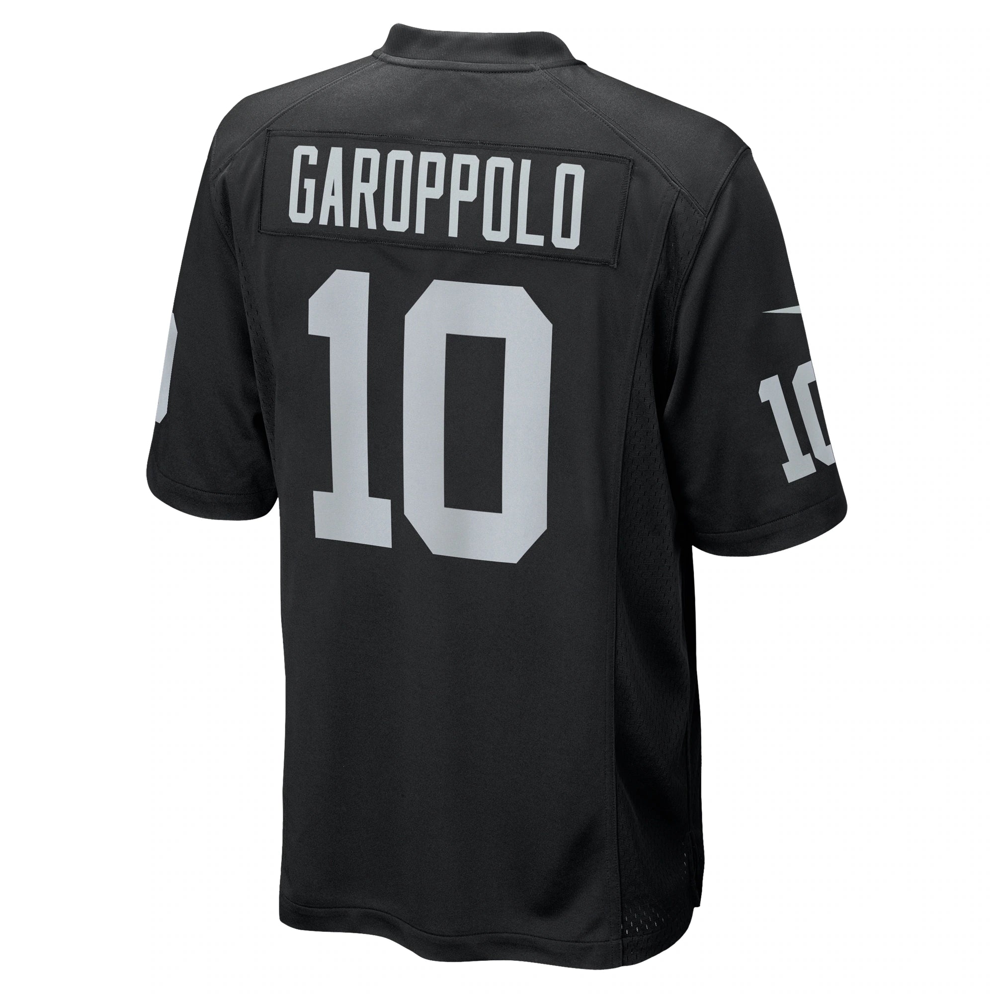 Nike NFL Game Jersey Las Vegas Raiders Jimmy Garoppolo #10 Black
