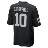 Nike NFL Game Jersey Las Vegas Raiders Jimmy Garoppolo #10 Black