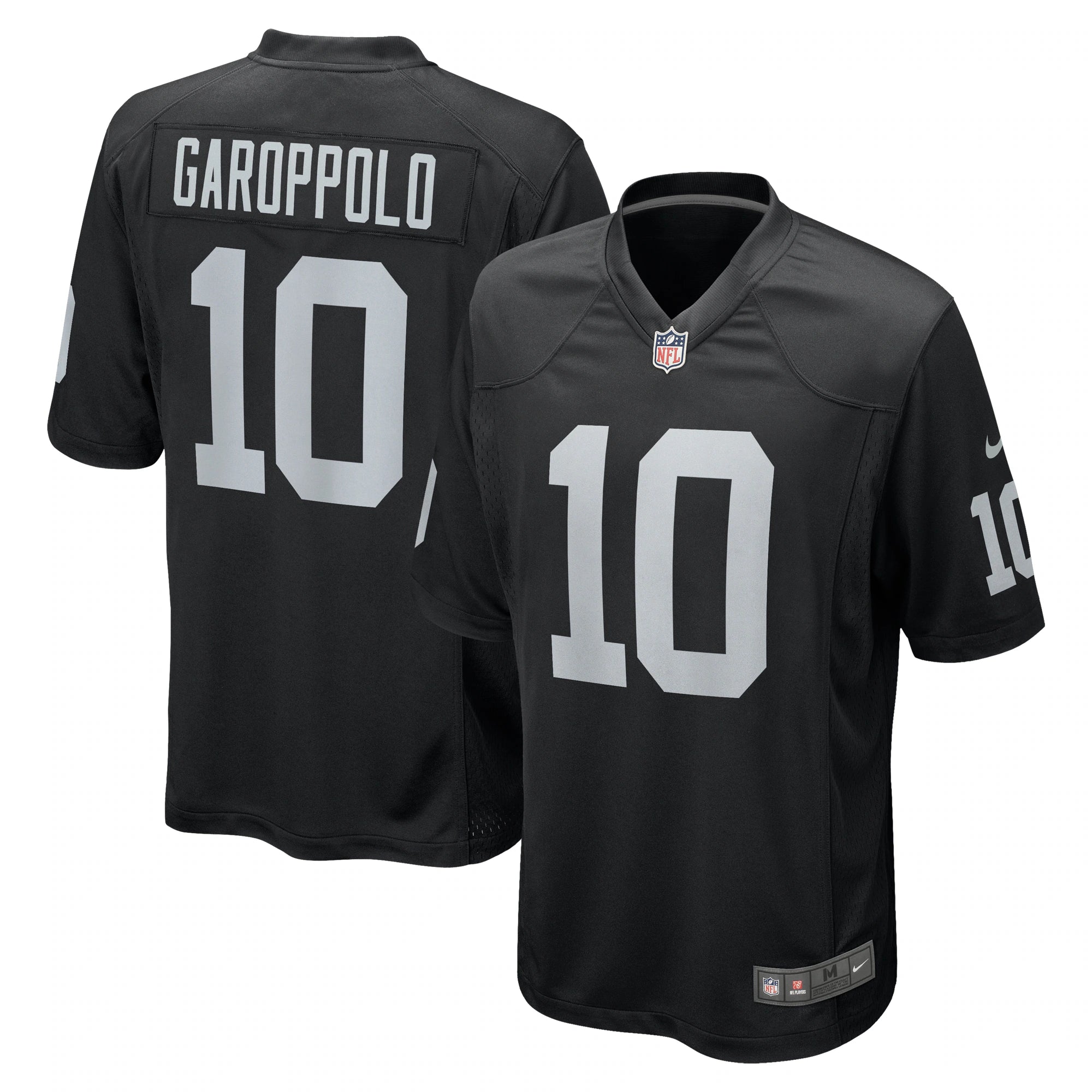 Nike NFL Game Jersey Las Vegas Raiders Jimmy Garoppolo #10 Black