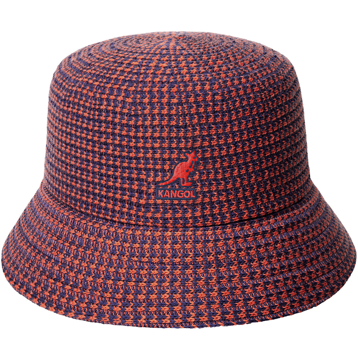 Kango Hat Pattern Kangol Grid Knit Bucket Hazy Indigo – Cap-Z Australia