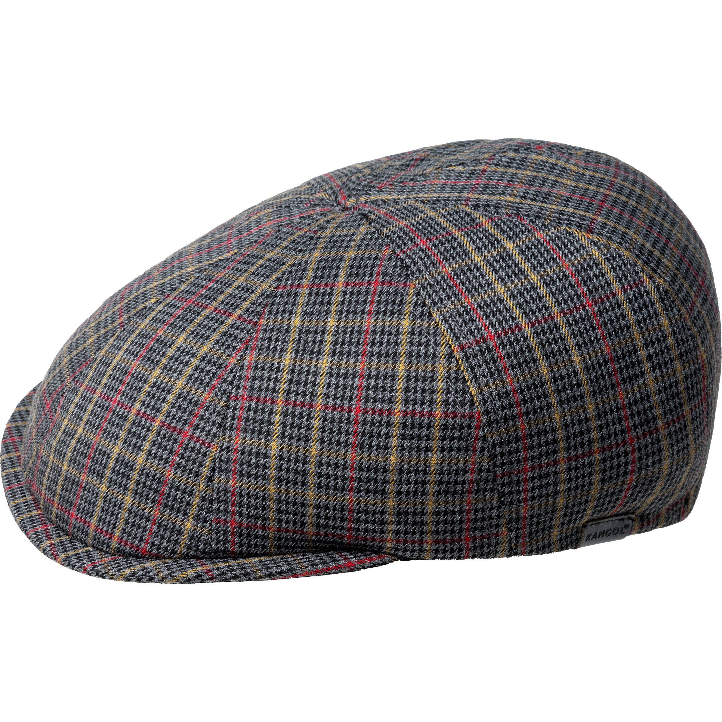 Kango Hat Pattern Kangol Pattern Flexfit Cap Grey Plaid – Cap-Z Australia