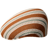 Kangol Resort Stripe 504 Rustic Caramel Multi