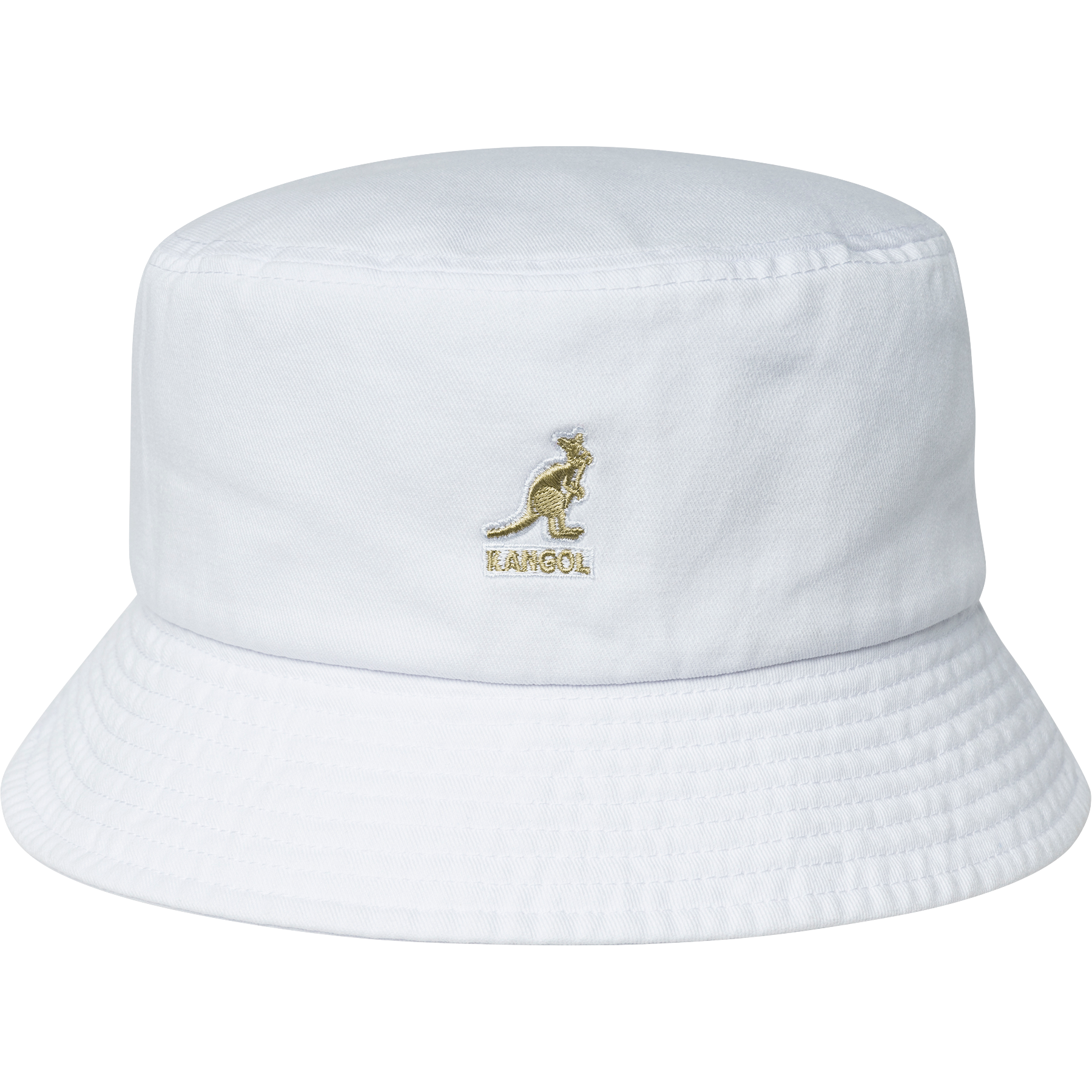 Kangol Washed Bucket White