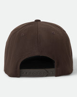 Brixton Lightning Snapback Pinecone Brown
