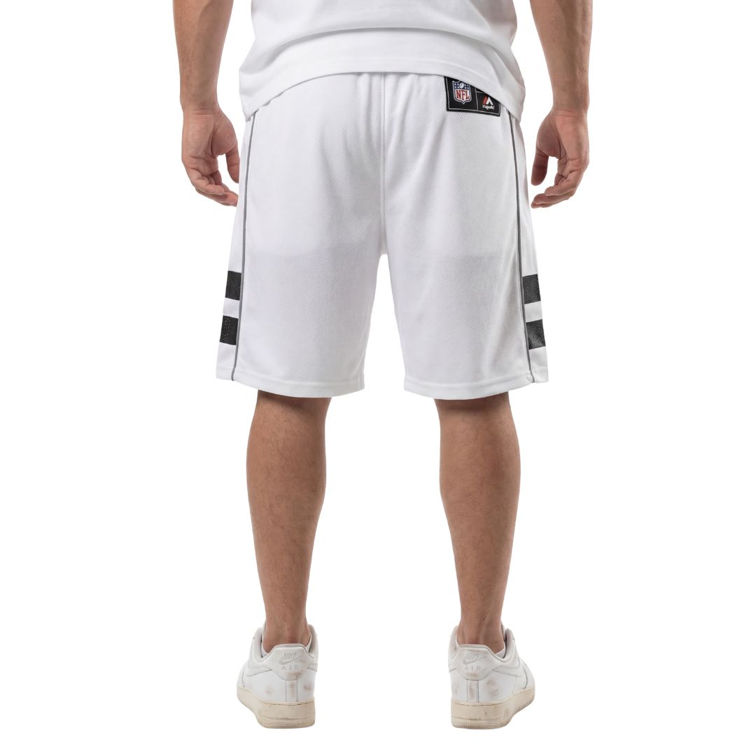 Majestic NFL Mesh Shorts Las Vegas Raiders White